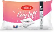 Tontine Cosy Loft Sleeping Firm Pillow Cushion Rectangle Home Bedding White