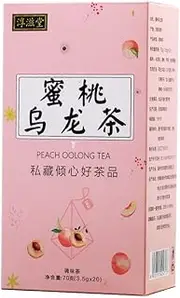 Honey Peach Flavored Oolong Tea Bag Chinese Herbal Tea Triangle 60g / Bags Package