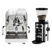 Brand New Ecm Mechanika Rotary Coffee Machine & Mahlkonig X54 Grinder Package