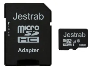 只要創見、金士頓半價的高C/P值 Jestrab 32G micro SD card CL10 UHS-Ⅰ（含轉接頭）