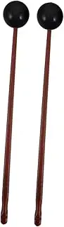 FUTUREORYY Wooden Drum Mallets Soft Head Percussion Mallets for Drumsticks Tongue Drum Boys and Girls