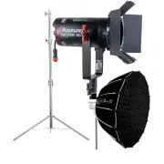 Aputure LS 60d LED Video Light 60W 5600k Daylight + Light Dome SE + 2.8m Stand
