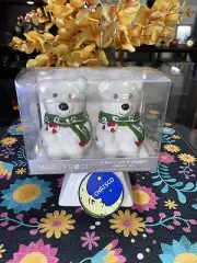 Polar Bear Christmas Salt And Pepper Shakers