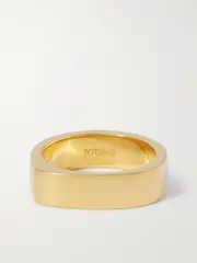 [TOTEME] TOTEME - Signature Gold-tone Ring - 52 52 Gold