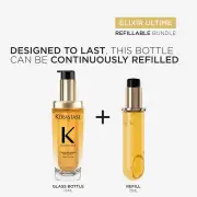 Kérastase Elixir Ultime Hair Oil + Refill 75ml Bundle