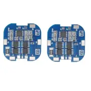 2Pcs 4S BMS 10A 14.8V 18650 Lithium Battery Board Z7M3