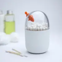 在飛比找momo購物網優惠-【QUALY】棉花棒罐(小丑魚)