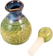 VICASKY 1Set Ceramic Perfume Bottle Decor Bottle for Essential Oils Convenient Empty Bottle for Home Fragrance for Perfume Aromatherapy