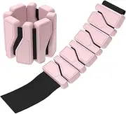 Zibeem Wrist Weights | 2X Adjustable Arm Weights For Women,Silicone Pilates Equipment Bracelet Wrist For Aerobics, Physical
