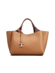 Tod's Grained Texture Leather Shoulder Bag