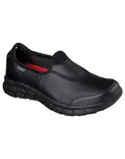 SKECHERS Work Sure Track Shoe - Black/Black - Womens - Ladies