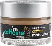 [mCaffeine] Naked and Raw Coffee Moisturizer - 48-Hour Face Cream Controls Excess Oil - Gel-Based Lotion Instant Moisture - Hyaluronic Acid - 1.69 oz