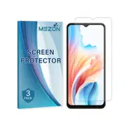 3 Pack MEZON OPPO A18 4G Ultra Clear Film Screen Protectors