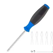 Ungtyb Removal Tool, Spoke Nipples, Insertion Decorative Portable, Multifunctional Cycle Lightweight, Wrench Tool for Mountain Bikes, Mountain Cycles, Folding, 22 x 3 x 3 cm