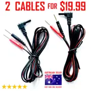 METRON ProTENS Pro TENS EMS compatible ELECTRODE PADS CABLES WIRES LEADS CORDS