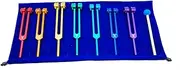 Tuning Fork for Healing 7 Chakra Sets for, Yoga, Energy Balance, Sound Healing, Frequency Healing Devices Musical Instrument Spare Parts Parts