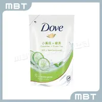 在飛比找蝦皮購物優惠-【DOVE】多芬 小黃瓜x綠茶清爽水嫩沐浴乳補充包 650g