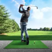 3M Golf Practice Net and Hitting Mat Target Set Chipping Cage Training Aids Indo