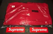 SUPREME Stop Crying Hooded Sweatshirt Red Size Medium w/ Stickers FW19 BNIB