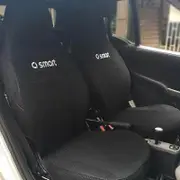 Automobiles Seat Covers Full Car Seat Cover For Mercedes Smart 451 Fortwo 2009-2014 Interior Accessories Protector Car-Styling black