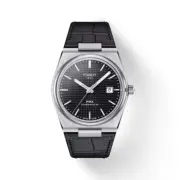 Tissot PRX Powermatic 80 40mm Black Dial Black Leather Watch T137.407.16.051.00