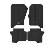 TRAVALL All Weather Floor Mats for Land Rover Discovery 2009-16 Premium Rubber