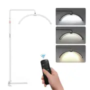 Andoer HD-M5X 36W Floor LED Video Light Half-moon Shaped Fill Light 3000K-6000K Dimmable with-yzy white AU Plug