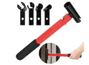 Door Hinge Adjustment Tool,4 in 1 Hinge Gap Adjusting Wrench Kit,with Replace...
