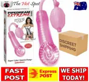 Extreme Toyz Super Cyber Snatch Penis Pump Pocket Pussy Male Masturbator FAST PO