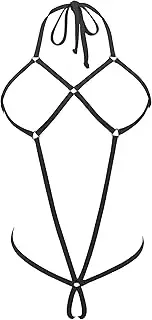[SHERRYLO] Slingshot Bikini Spider Extreme One Piece Sling Micro Bikinis G String Exotic Slutty Lingerie Set