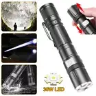 LED Flashlight Small Pen Clip Powerful Tactical Torch Light Handheld Emergency