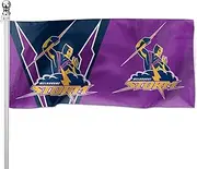 Melbourne Storm NRL Pole Flag