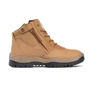 Mongrel 261050 Zipsider Safety Steel Toe Work Boots - Wheat