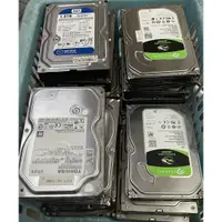 在飛比找蝦皮購物優惠-二手硬碟 3.5吋 1TB wd seagate hitac