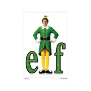 Impact Merch Elf One Sheet Movie Poster Home/Room Wall Decor Display 86x57cm