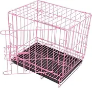 DRESSOOS Portable Dog Crate Cat Carrier Rabbit Carrier Indoor Outdoor Pet Cage Foldable Design