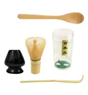 JapanBargain 4727, Matcha Whisk Set Japanese Chasen Bamboo Whisk Tea Spoon and
