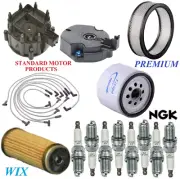 Tune Up Kit Filters Cap Wire Spark Plugs For CHEVY CAPRICE V8 5.0L 1980-1985