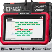 KINGBOLEN K10 Elite PROS V+ OBD2 Car Diagnostic Tool ECU Coding FOR Audi/Skoda