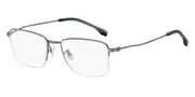 BOSS Boss 1516/G Asian Fit R81 Men's Glasses Silver Size 55 - Private Health Rebate - Blue Light Block Available