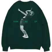 Post Malone SIGN ME UP Sweatshirt pure cotton Comfortable