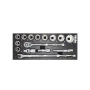 SP Tools 15Pcs Tech Series Foam Tray Metric Only Included Sockets & Accessories