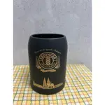艾丁格陶瓷啤酒杯，馬克杯（德國城市限定版）（科隆大教堂）黑色