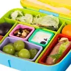 Lightweight Snack Containers Food-safe Container Silicone Lunch Box for Kids