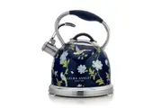 Laura Ashley 2.5L Gas Induction Stove Top Kettle 10Cup Water Boiler Elveden Blue