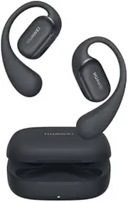 HUAWEI FreeArc Open-Ear Earbuds, Secure Fit and Comfort, IP57 Water Resistance, Dynamic Bass, 28 Hours Playtime, Sports Earphones, Headset for Running Workout Driving, iOS & Android, Bluetooth, Black