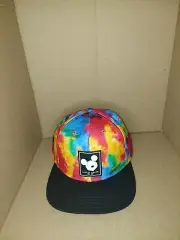 MENS NEFF DISNEY MICKEY MOUSE TIE DYE HAT SNAPBACK ADJUSTABLE CAP ONE SIZE