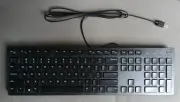 Dell Multimedia Keyboard-KB216 US International (QWERTY) Black