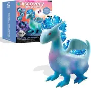 Discovery #MINDBLOWN Crystal Creatures Set- LED Dragon Crystal Grow STEM Kit NEW