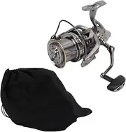 4.8:1 Fishing Reel with Strong Braking Force, All Metal Long Throw Wheel, Smooth for Anchor Fish, 171 Bearing, Waterproof Design, Includes Storage Bag
